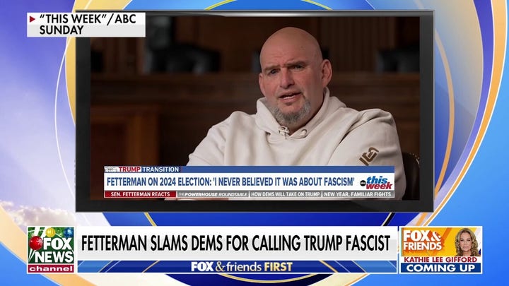Sen. John Fetterman praised for condemning Democrats who call Trump, his supporters as
