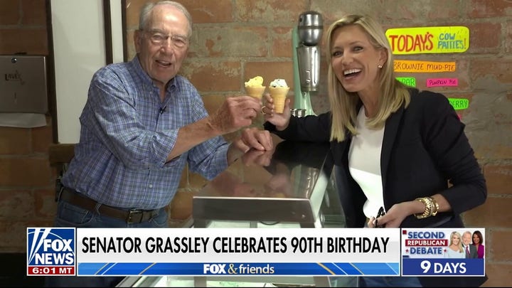 Sen. Grassley celebrates 90th birthday with