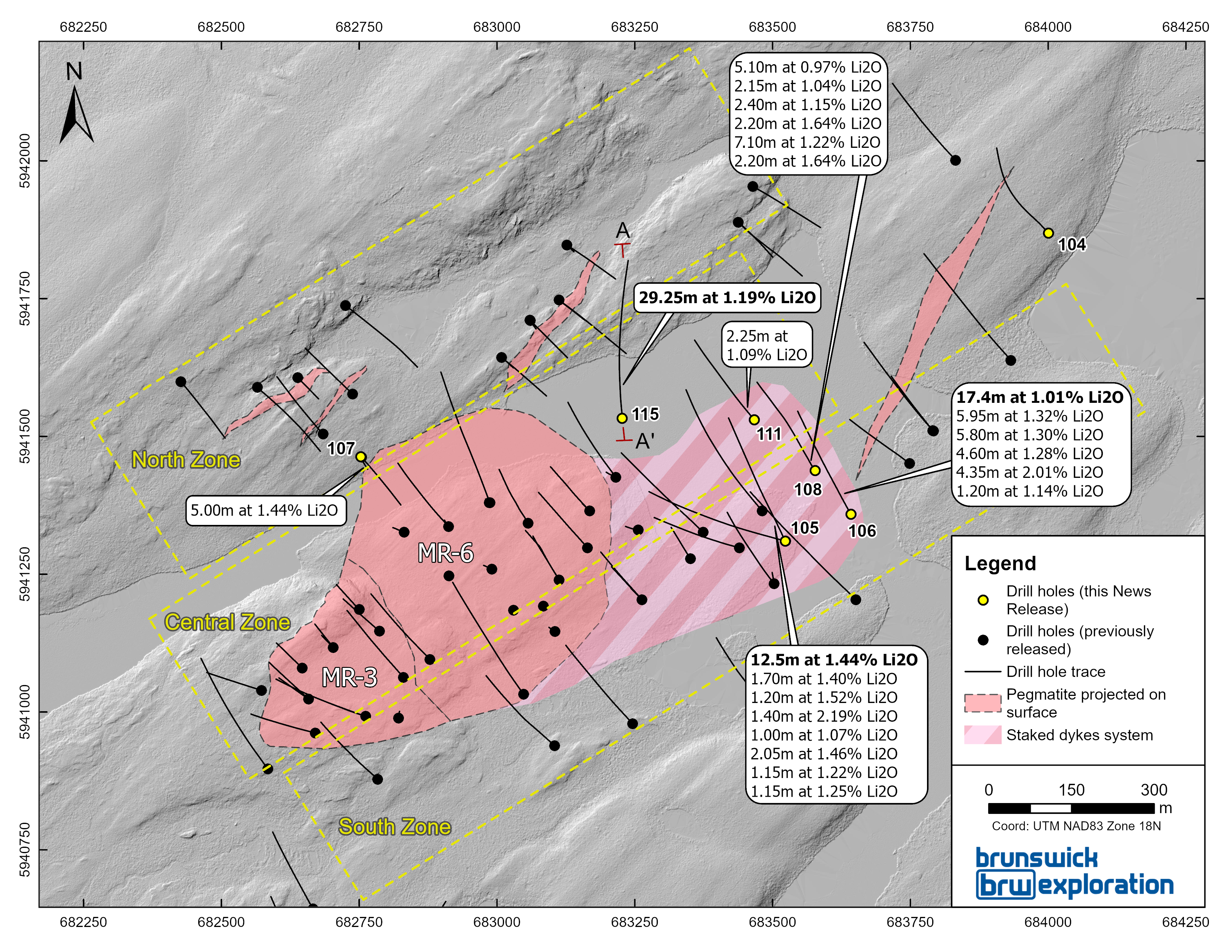 Figure 1: Central Zone of the Mirage Project